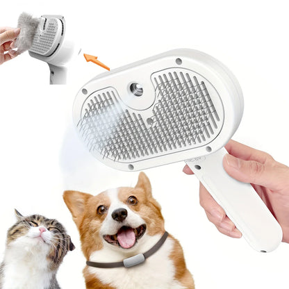 Steam-Pet Grooming Comb