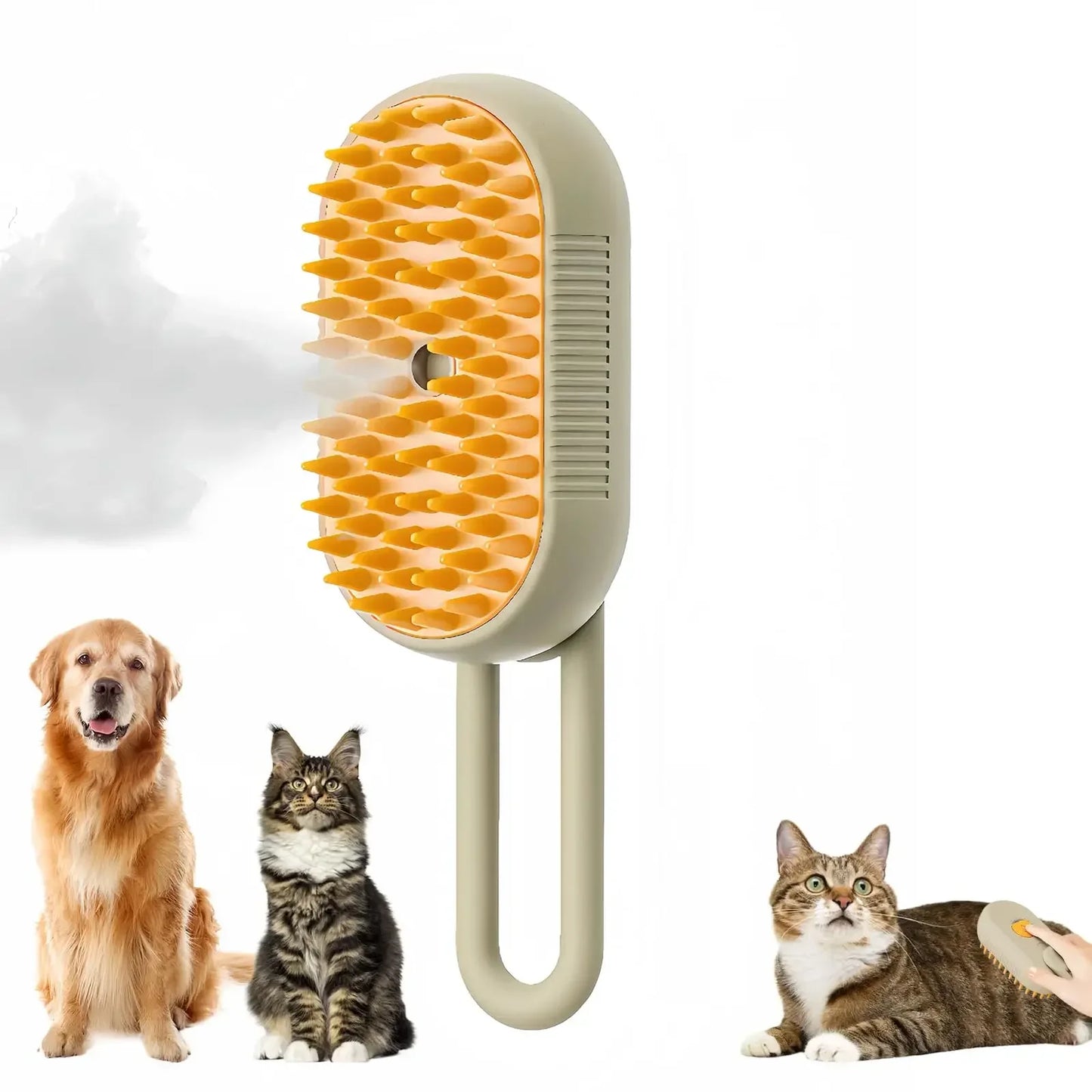 Steam-Pet Grooming Comb