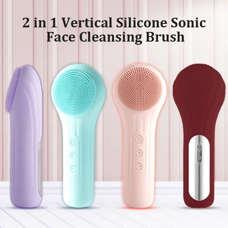 Rechargeable Sonic Facial Cleansing Brush