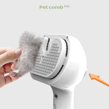 Steam-Pet Grooming Comb