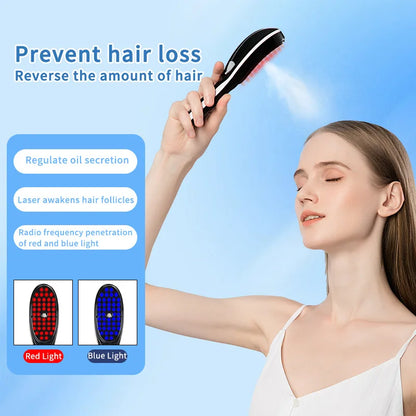 Electric Spray Massage Comb for Hair Growth