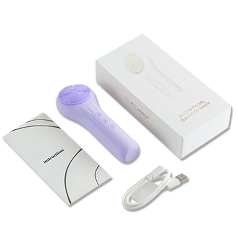 Rechargeable Sonic Facial Cleansing Brush